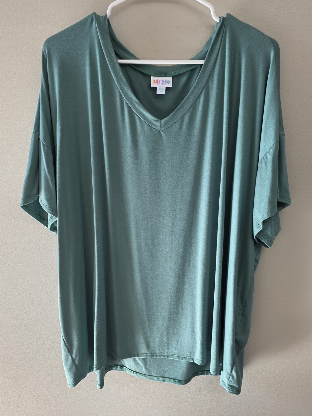 LuLaRoe Lisa Women's Short Sleeve V-Neck Top